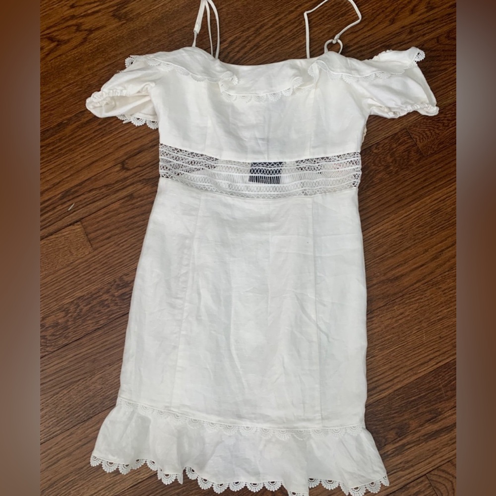 forever 21 dress.  Graduation. Beautiful detail. Size small